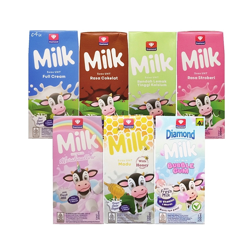 

DIAMOND Milk - Susu UHT - 200ml