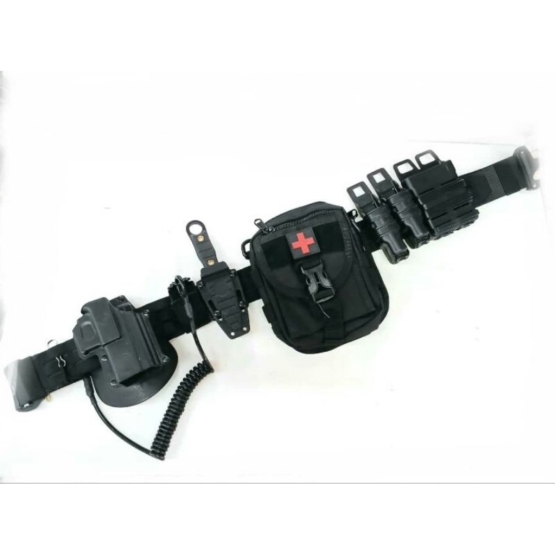kopel fulset tactical/sabuk gesper tactical TNI polri kopel terbaru  fulset impor