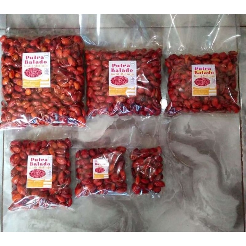 

Keripik Kulit Melinjo Putra Balado 250 gram