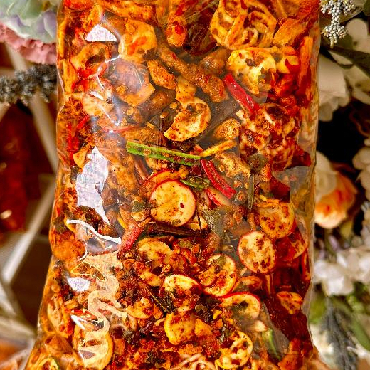 

Seblak Campur Mix 500Gr Extra Pedas Daun Jeruk Cikruh Renyah Gurih