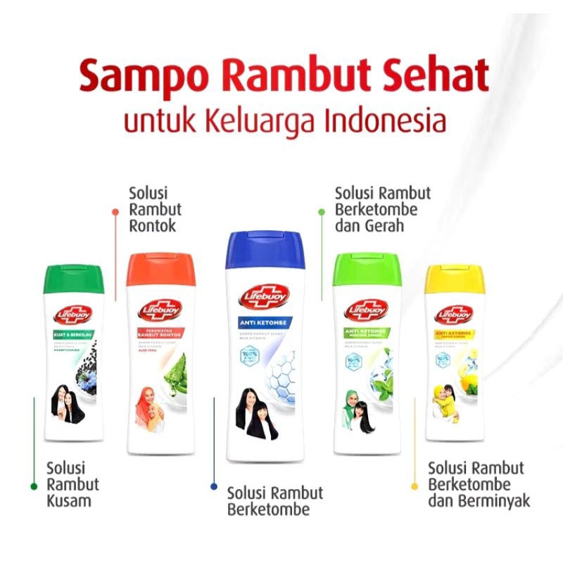 Lifebuoy Shampo  340 Ml