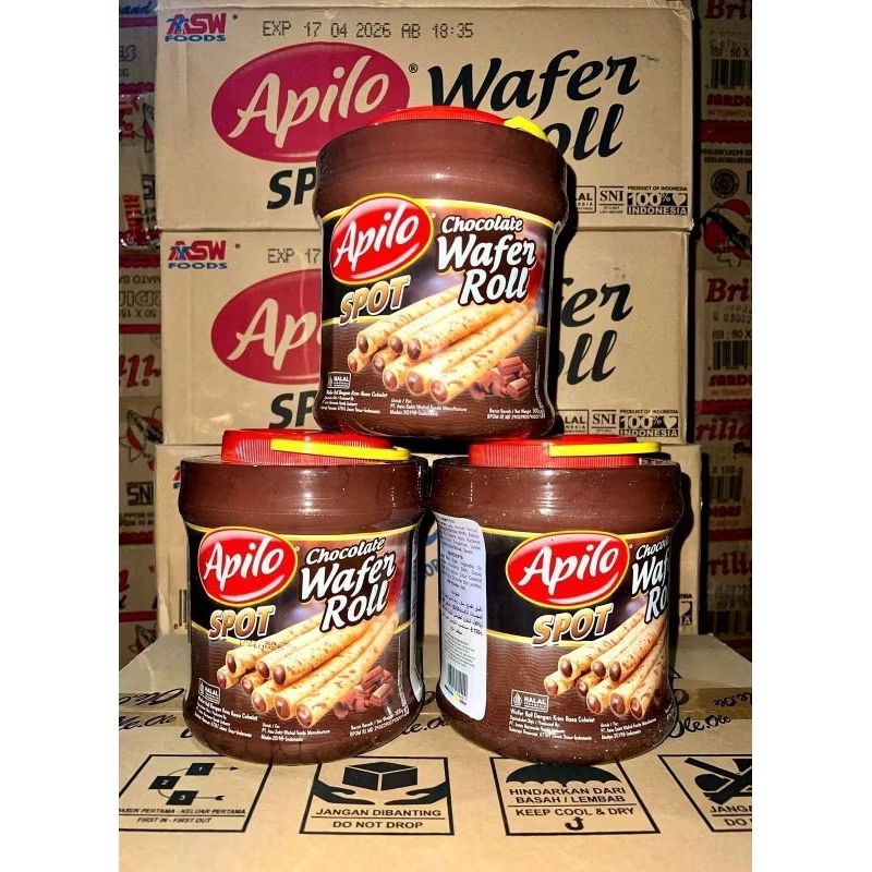 

APILO SPOT CHOCOLATE WAFER ROLL 500 GR