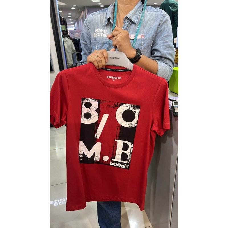 Kaos Pria bombboogie , Tshirt Cowok Bombboogie original 100% , KAOS Pria original BOMBBOOGIE