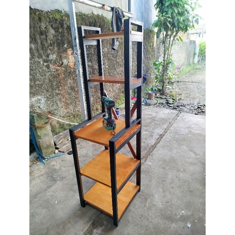 Rak dapur serbaguna 5 susun | rak oven dan microwave