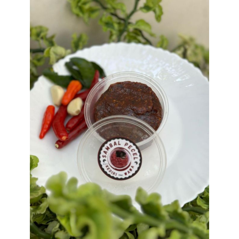 

Sambel Pecel Khas Kediri Bumbu Sambel Sangrai Asli Tanpa Bahan Pengawet 250g dan 500g