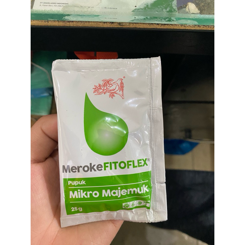 Pupuk mikro majemuk meroke fitoflex 25 gram
