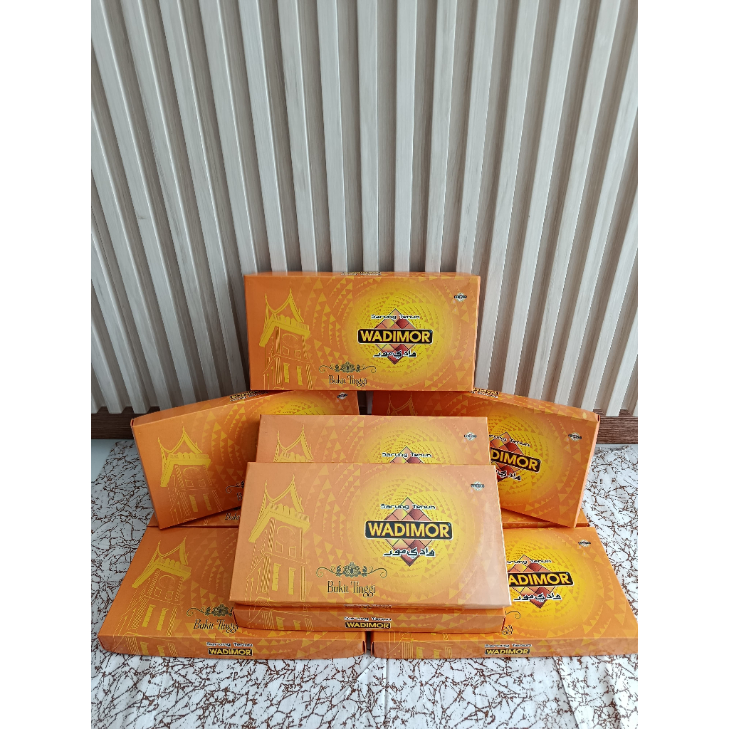 Sarung Tenun WADIMOR Sarung Dewasa Original WADIMOR Sarung WADIMOR Tenun Bukit Tinggi
