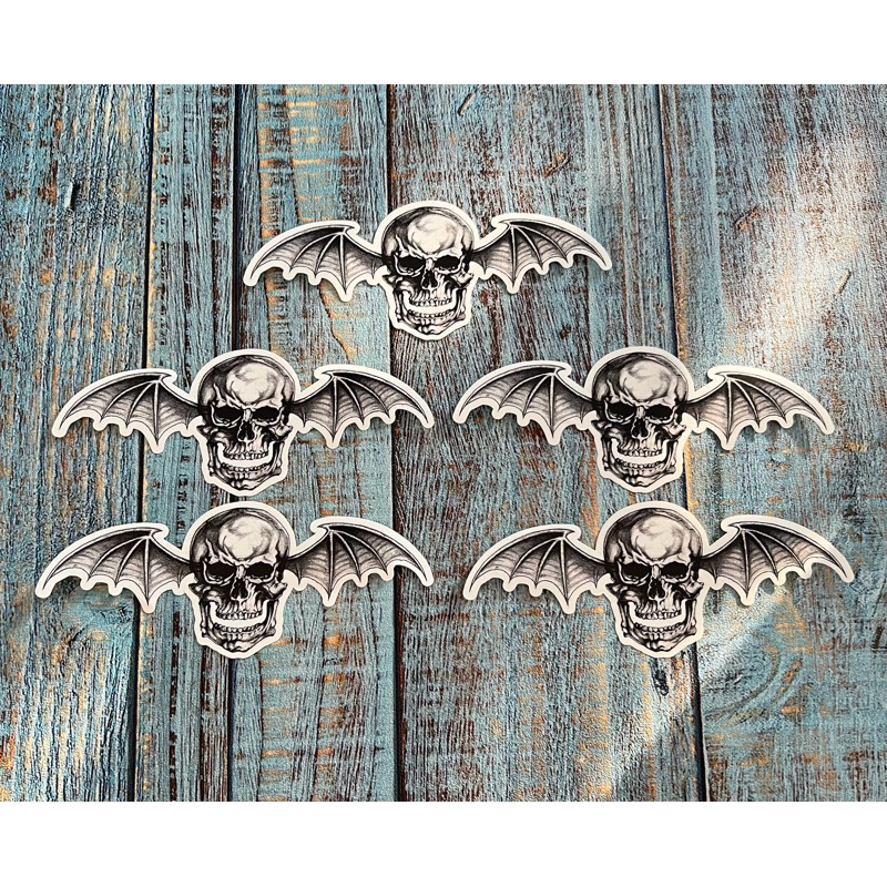 

Stiker Avenged Sevenfold Death Bat Official Merchandise