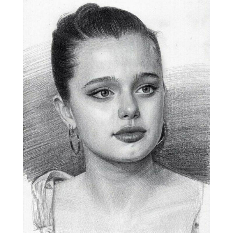 

Jasa sketsa wajah realis super murip,coretan pensip custom poto sendiri