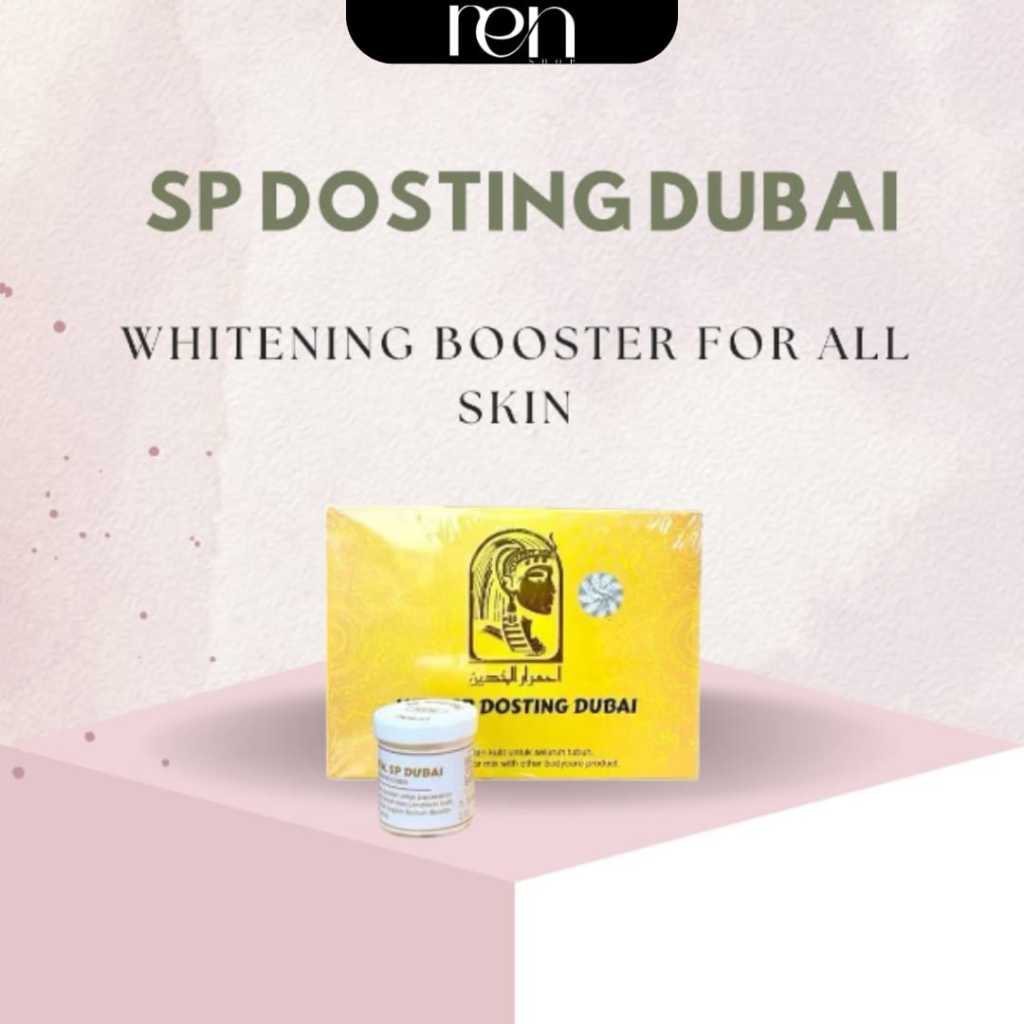 SP Dosting Dubai Kemasan Baru Box Isi 12 pcs | Original BPOM | Whitening Booster For All Skin