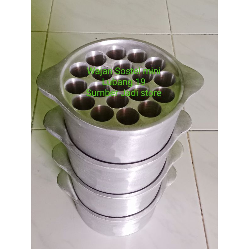 Wajan Sostel mini Lubang 19