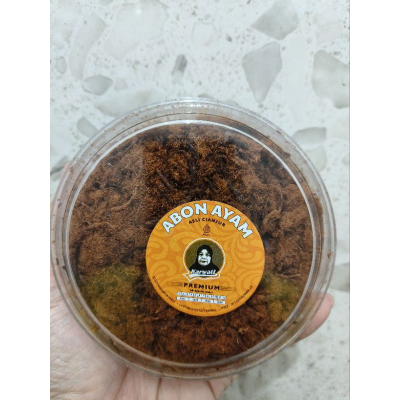 

Abon Ayam Karwati Premium Kemasan Toples