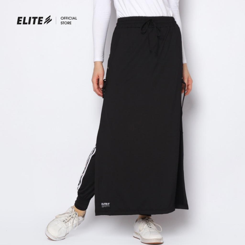 ELITE - Legging Rok Muslimah AQEELA | Drawstring on the side [ FREE KAOS KAKI ]