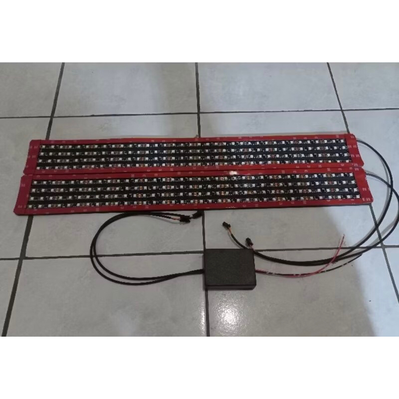 Lampu Strobo PJR WAVE Truk Bus Kanan Kiri 60cm 60cm 12v/24Volt