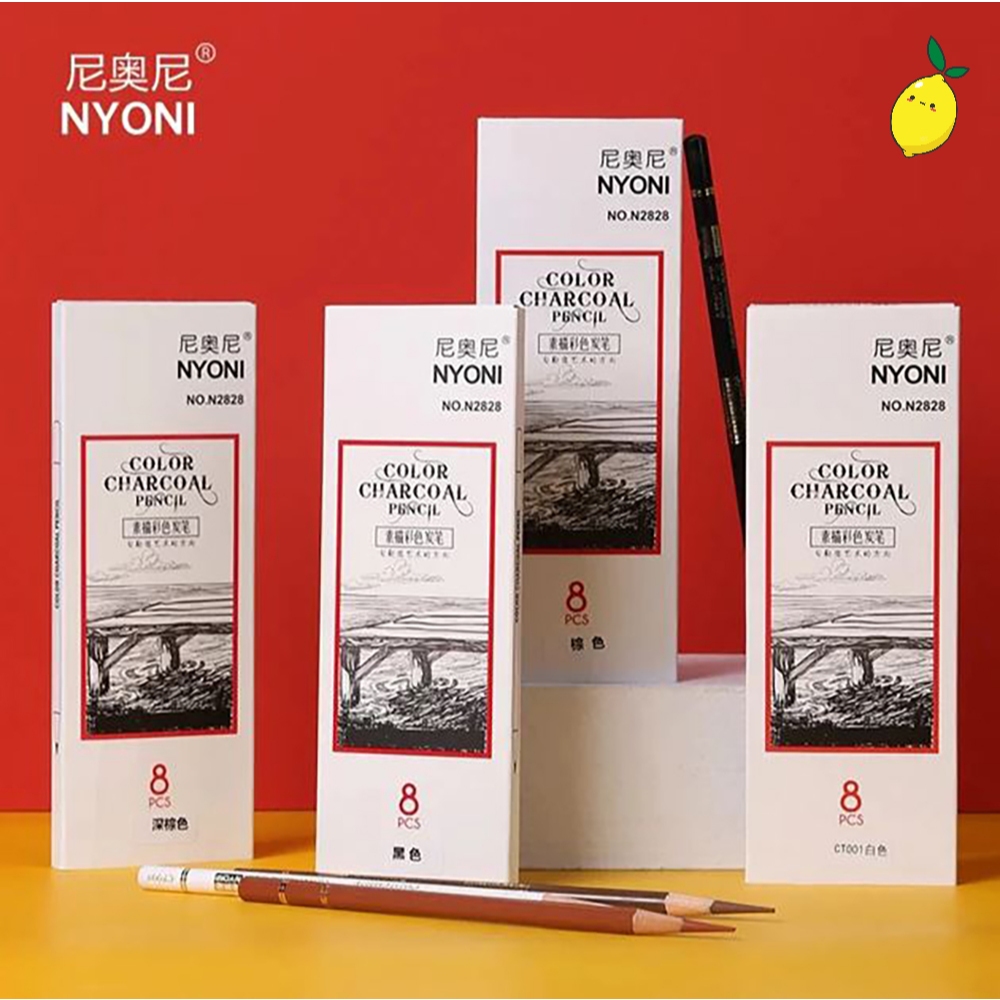 

Pensil Arang Warna Nyoni Charcoal Pencil