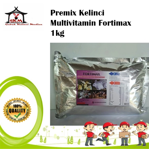 Premix Kelinci Multivitamin Fortimax 1kg