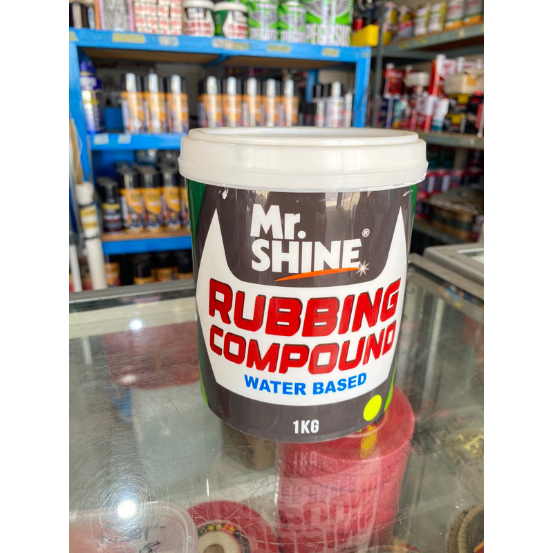 RUBBING COMPOUND WATER BASE MR SHINE