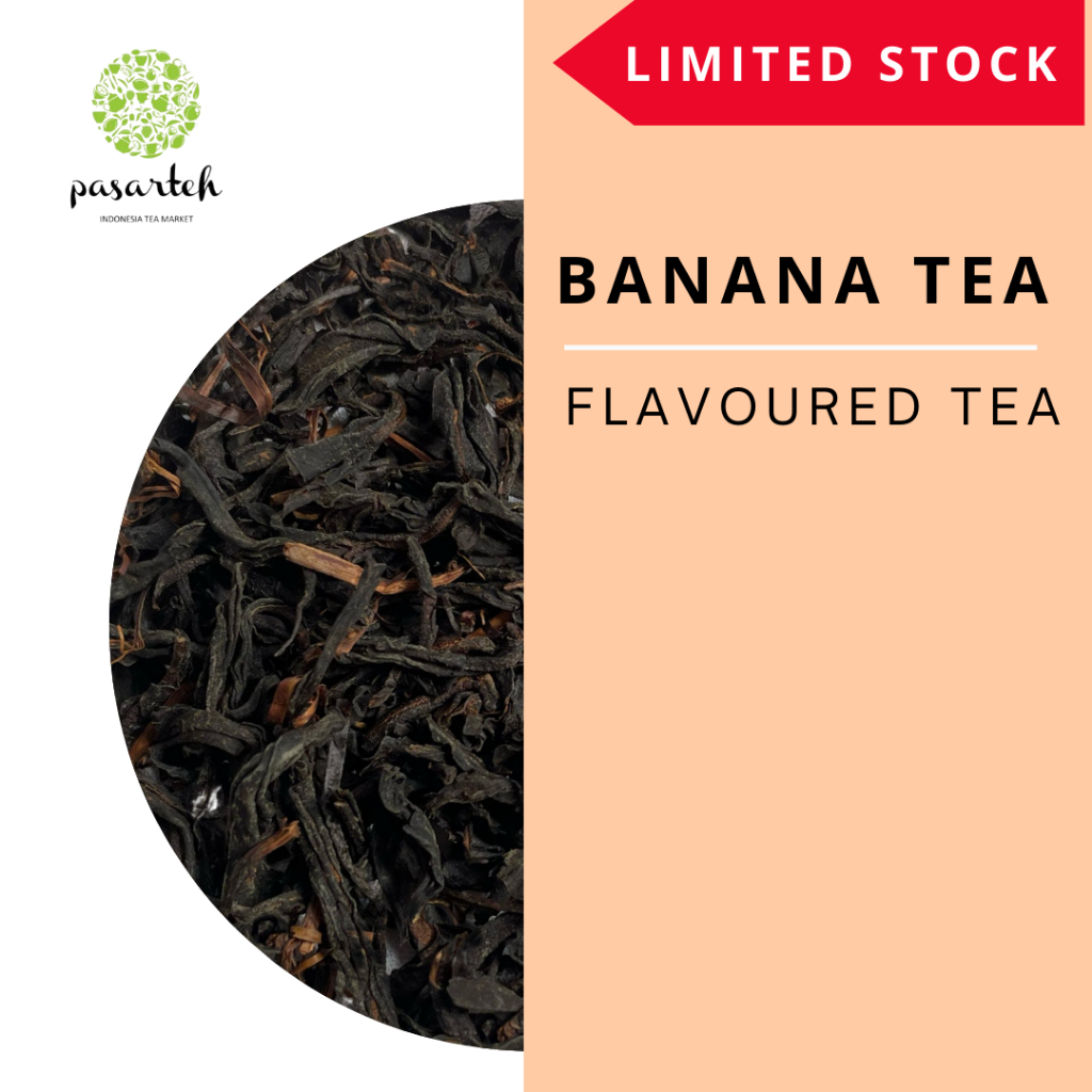 

[ pasarteh ] Banana Black Tea Loose Leaf I Teh Hitam rasa Pisang I Flavour Tea I Tea Base