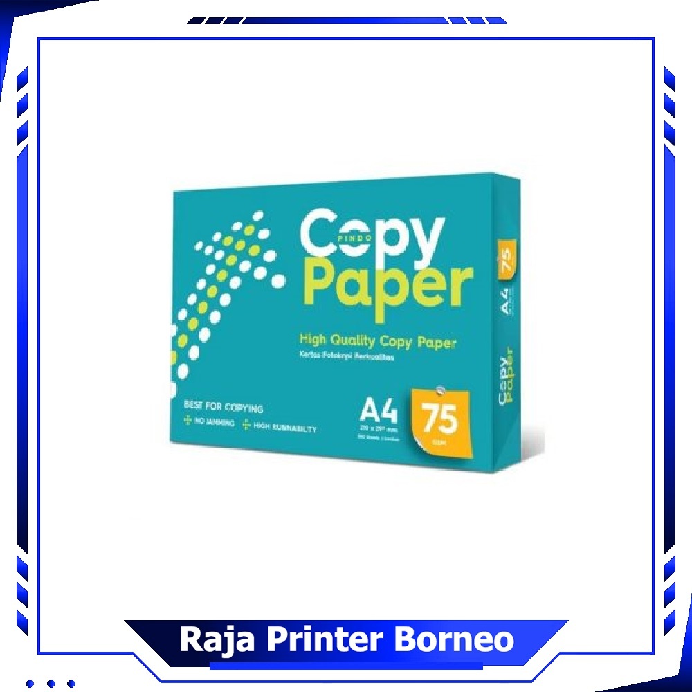 

Kertas HVS A4 75 Gram Copy Paper Blue 75 GSM 75gr 1 Rim 1 Box Kertas Fotocopy Print