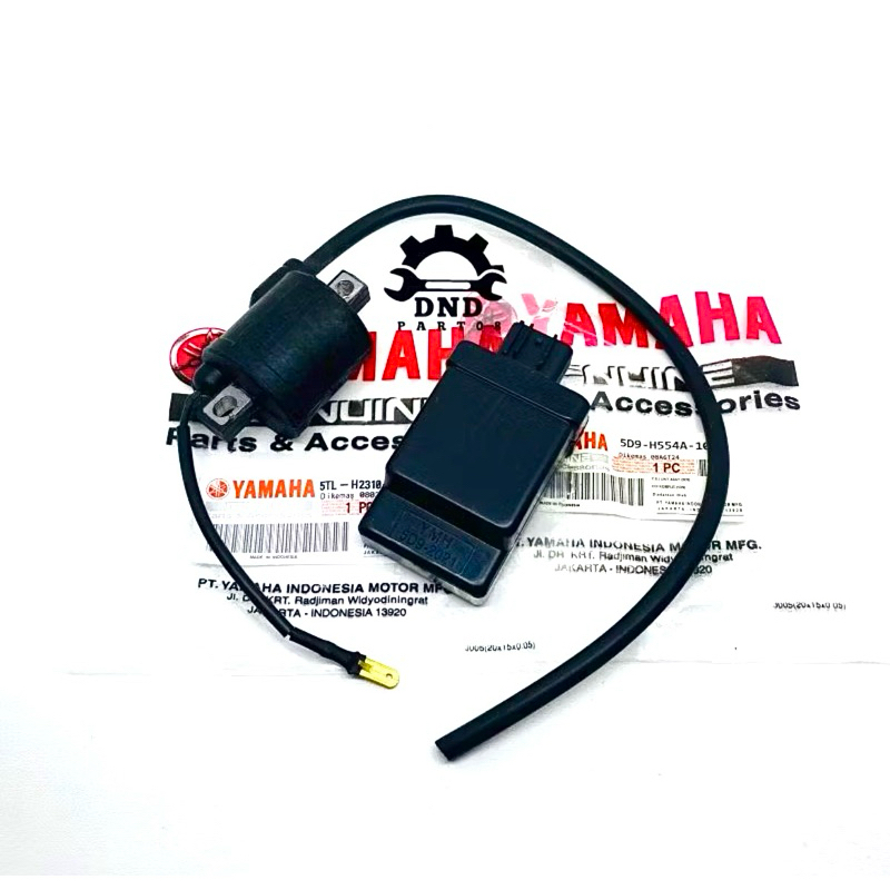 ORIGINAL Coil Koil pengapian+ CDI Unit  Motor Yamaha Vega ZR Jupiter Z Robot Mio New Smile Sporty Ve