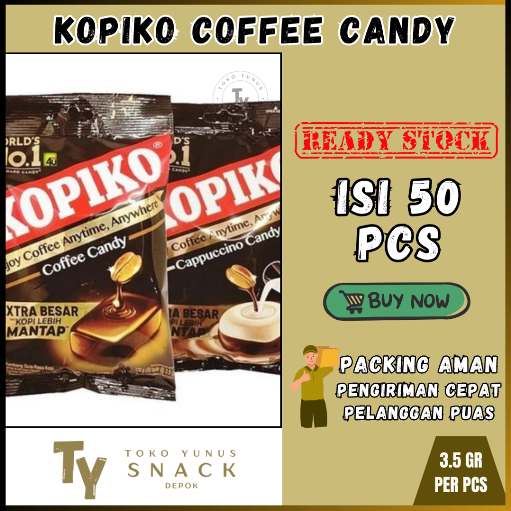 

KOPIKO COFFEE CANDY ORIGINAL CAPPUCCINO