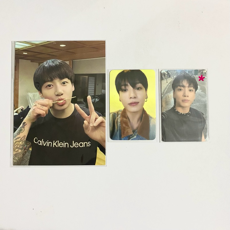 photocard jungkook bts yetimall lucky draw golden powerstation ld pws pc jk dilan postcard are you s