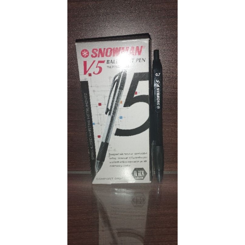 

Snowman V.5 Ballpoint pen hitam (satuan)