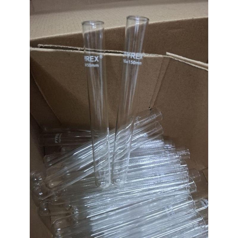 tabung reaksi / test tube 16 x 150 mm pyrex