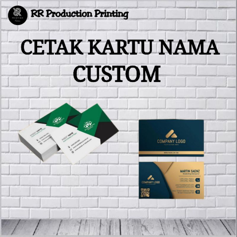 

Cetak Kartu Nama Custom