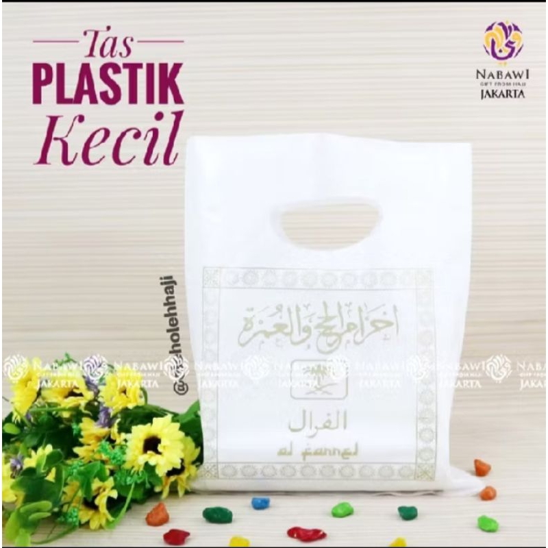 

Tas Haji Plastik Kecil Tas Oleh oleh Haji Umroh Isi 20pcs