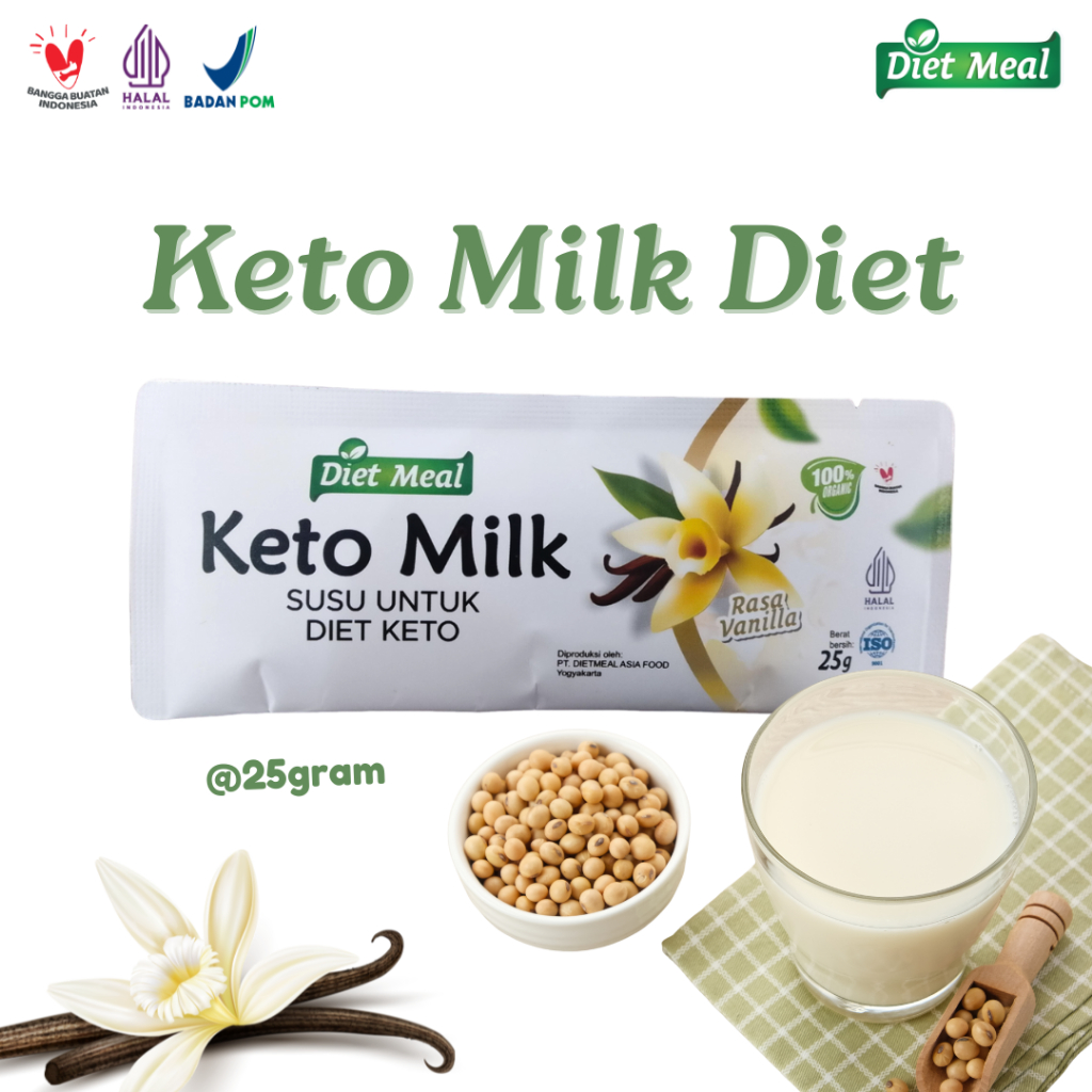 

Susu diet KETO rendah kalori tapi banyak nutrisi