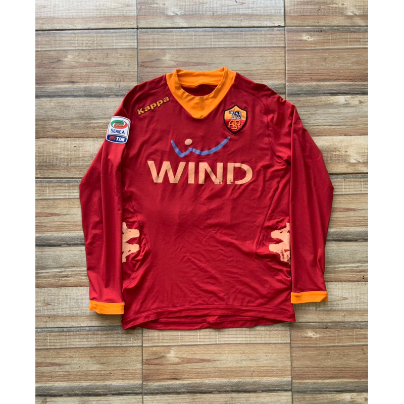 Jersey AS Roma Home Long Sleeve Original 2011/2012