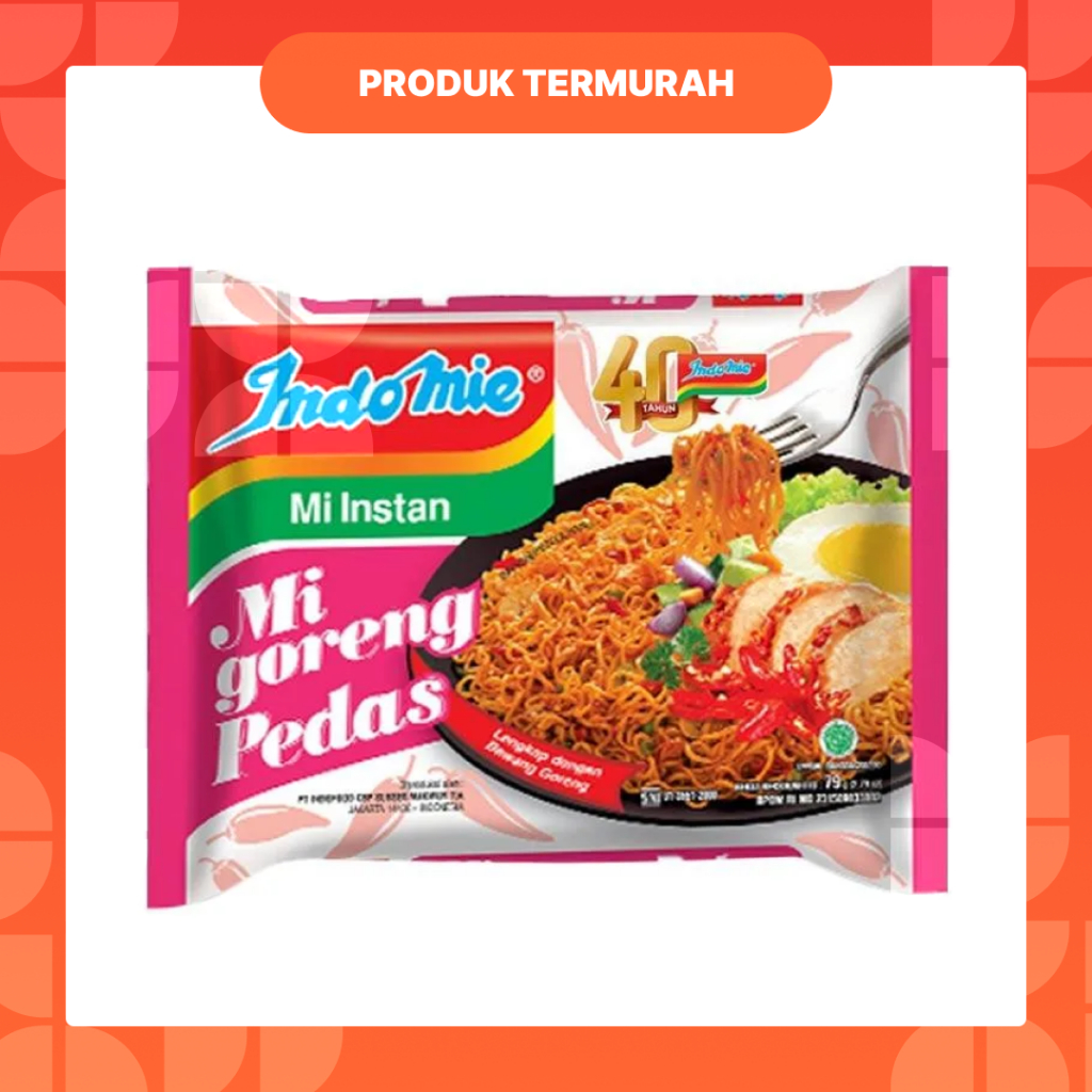 

Indomie Goreng Pedas - Satuan - Termurah
