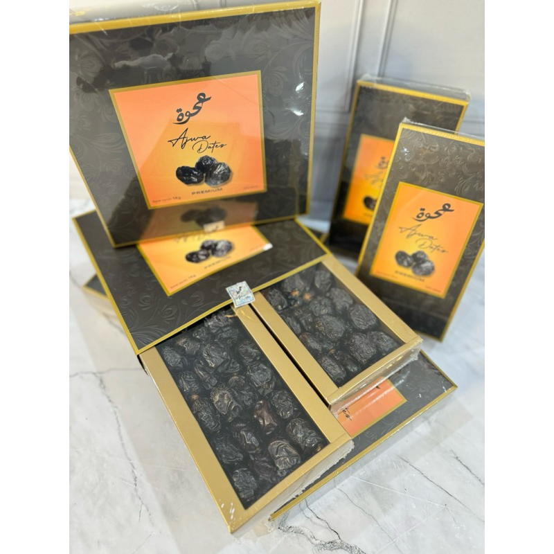 

Kurma Nabi Ajwa Saudi Arabia Premium Quality Original 100% Oleh Oleh Haji dan Umrah