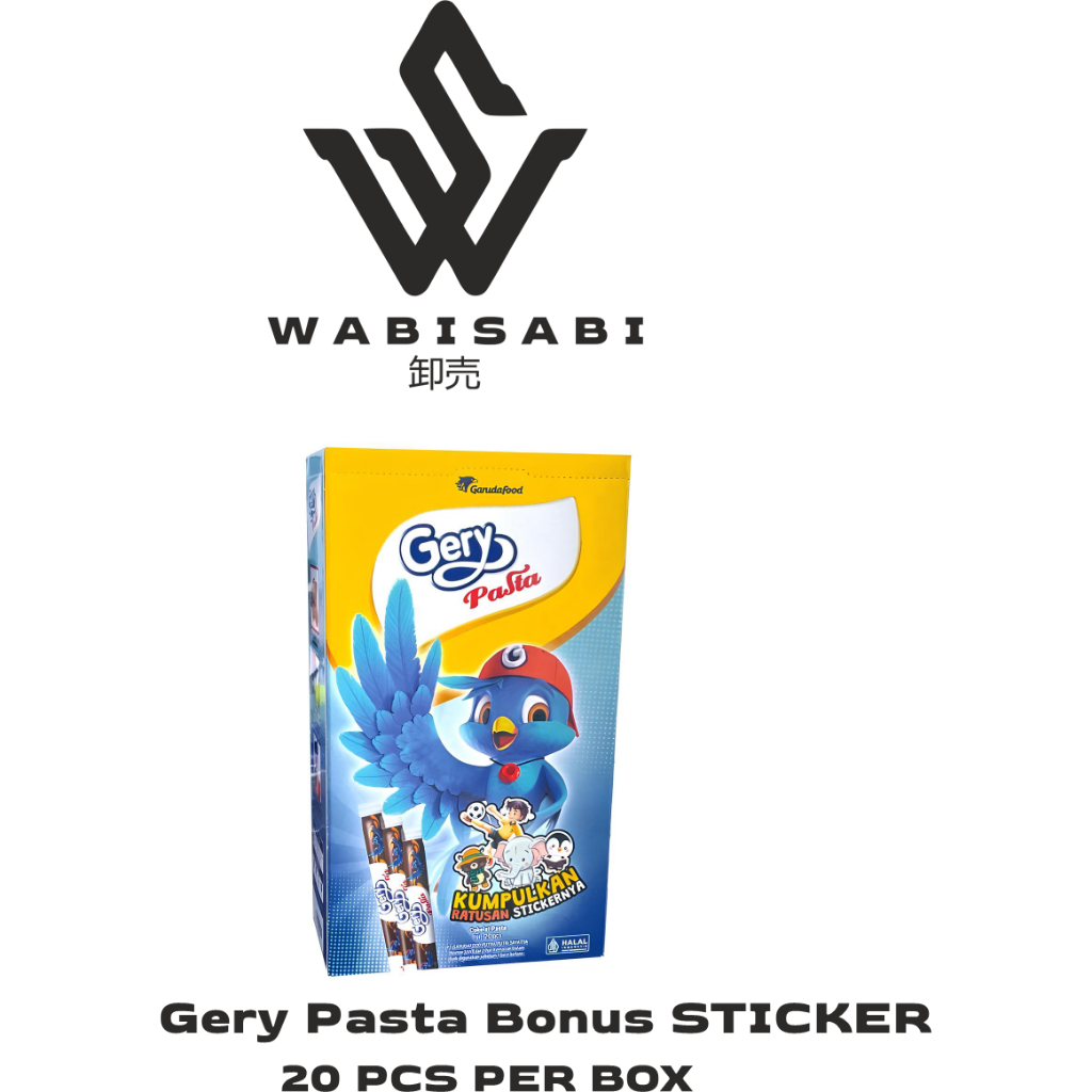 

Gery Pasta Coklat Box (Isi 20)