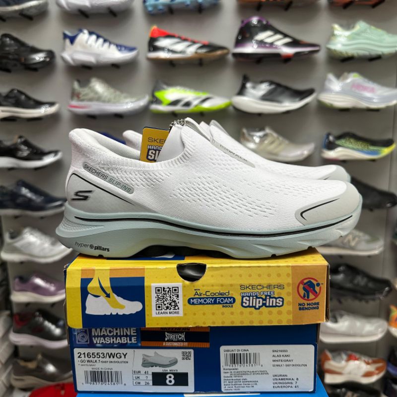 SKECHERS GO WALK 7 EASY ON EVOLUTION / ULTRA FLEX 2.0 SMOOTH RISE SLIP ON WALKING FOR MENS ORIGINAL 