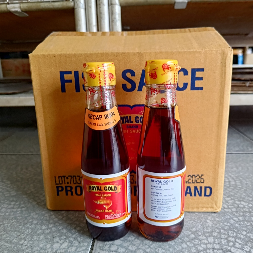 

Kecap Ikan Halal 200 ml Royal Gold / Bumbu Kecap Asin Ikan / Fish Sauce Thailand