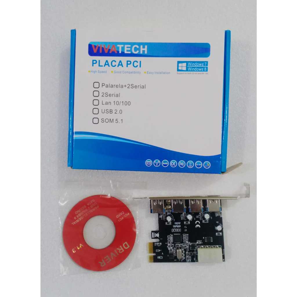 PCI Express USB 3.0 Card 4 Port / PCIE USB