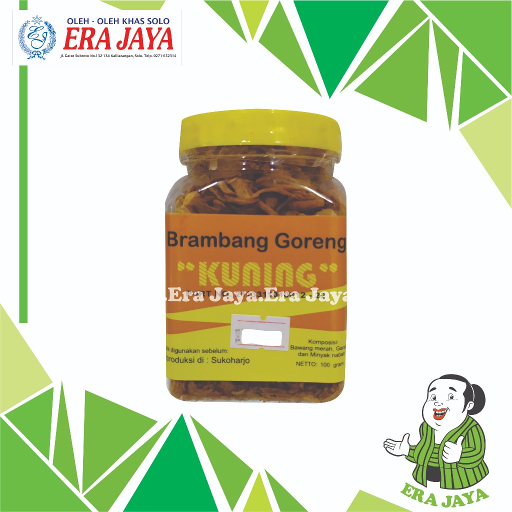 

Brambang Goreng "Kuning" Era Jaya Solo (Bawang Goreng)