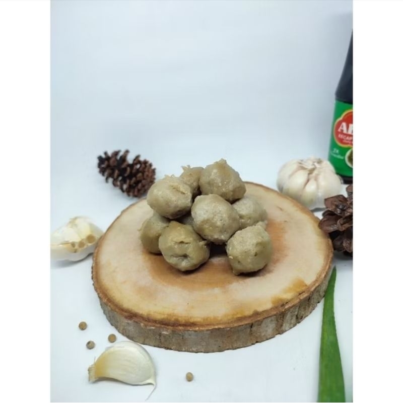 

bakso sapi polos homemade tanpa bahan pengawet/halal