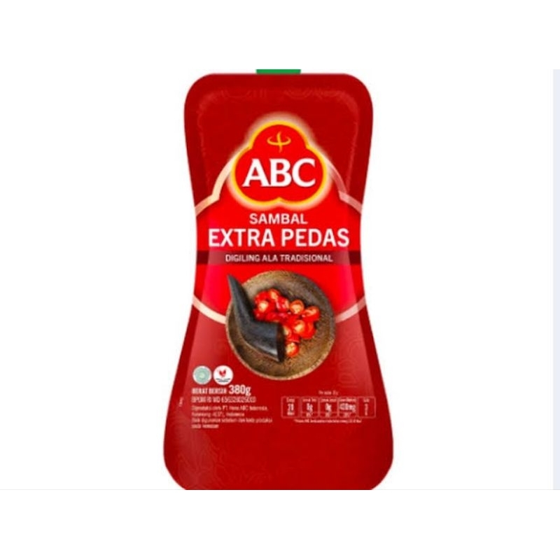 

saos sauce ABC sambal extra pedas 300gr
