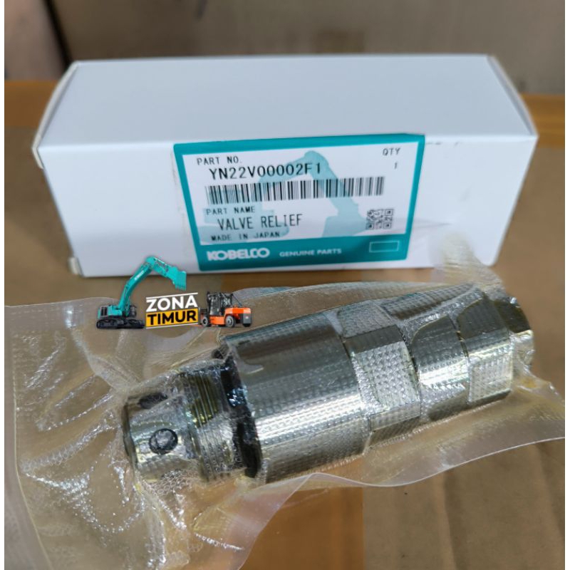 Valve Relief Kobelco YN22V00002F1 SK200-6 SK200-8 Relief Valve 