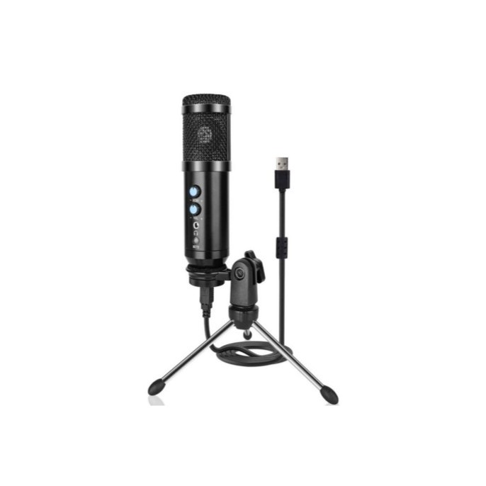 TaffSTUDIO Tech Microphone Condenser USB Mikrofon with Stand UD-900FX