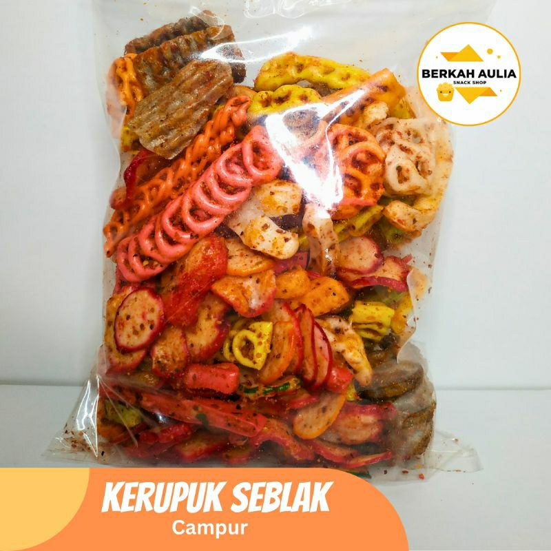 

Kerupuk Seblak Pedas Daun Jeruk Campur - Renyah, Gurih, Bikin Nagih!