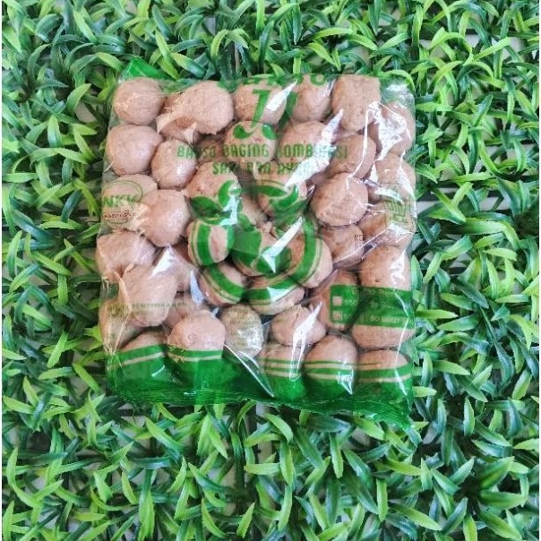 

Bakso JJ Bakso Daging kombinasi Sapi dan Ayam Hijau - Isi 50 pcs - Berat 550 gr