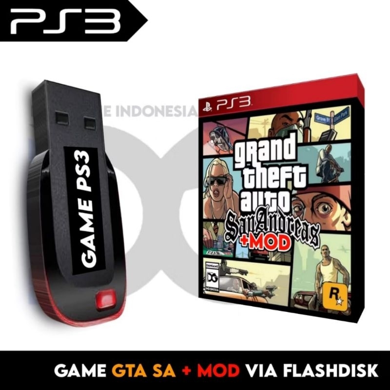 GTA SAN ANDREAS MOD INDONESIA PS3 CFW OFW HEN