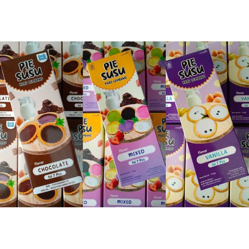 

pie susu khas Lembang isi 7