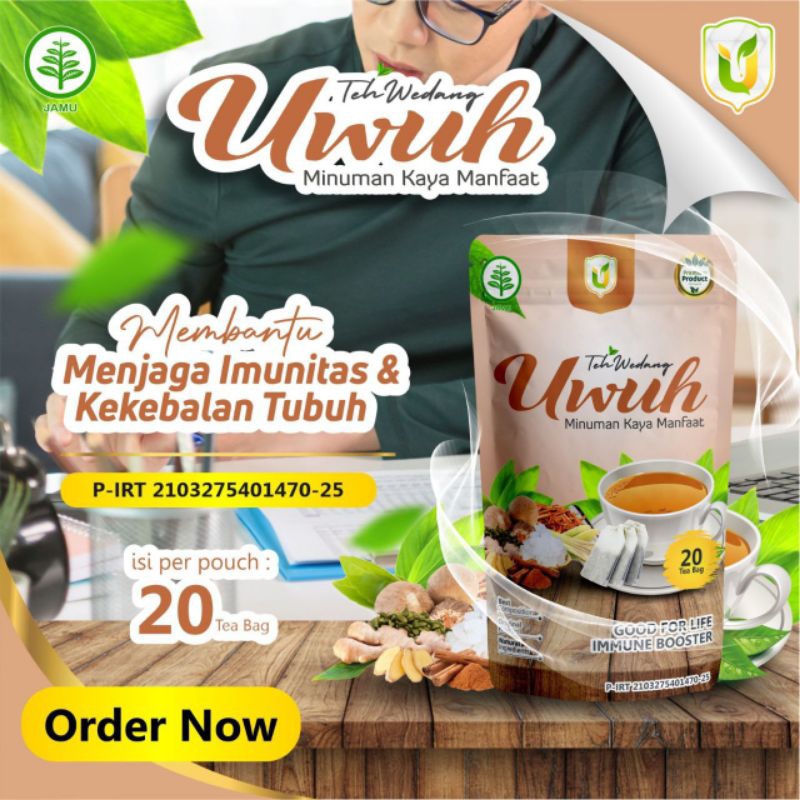 

Teh Celup Wedang Uwuh Premium Tradisional Organik teh herbal Best Original dan Natural