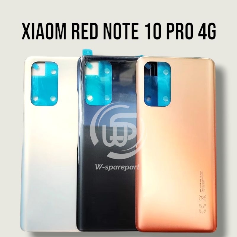 Backdoor Xiaomi Redmi Note 10 pro 4ag| Tutup belakang | Casing