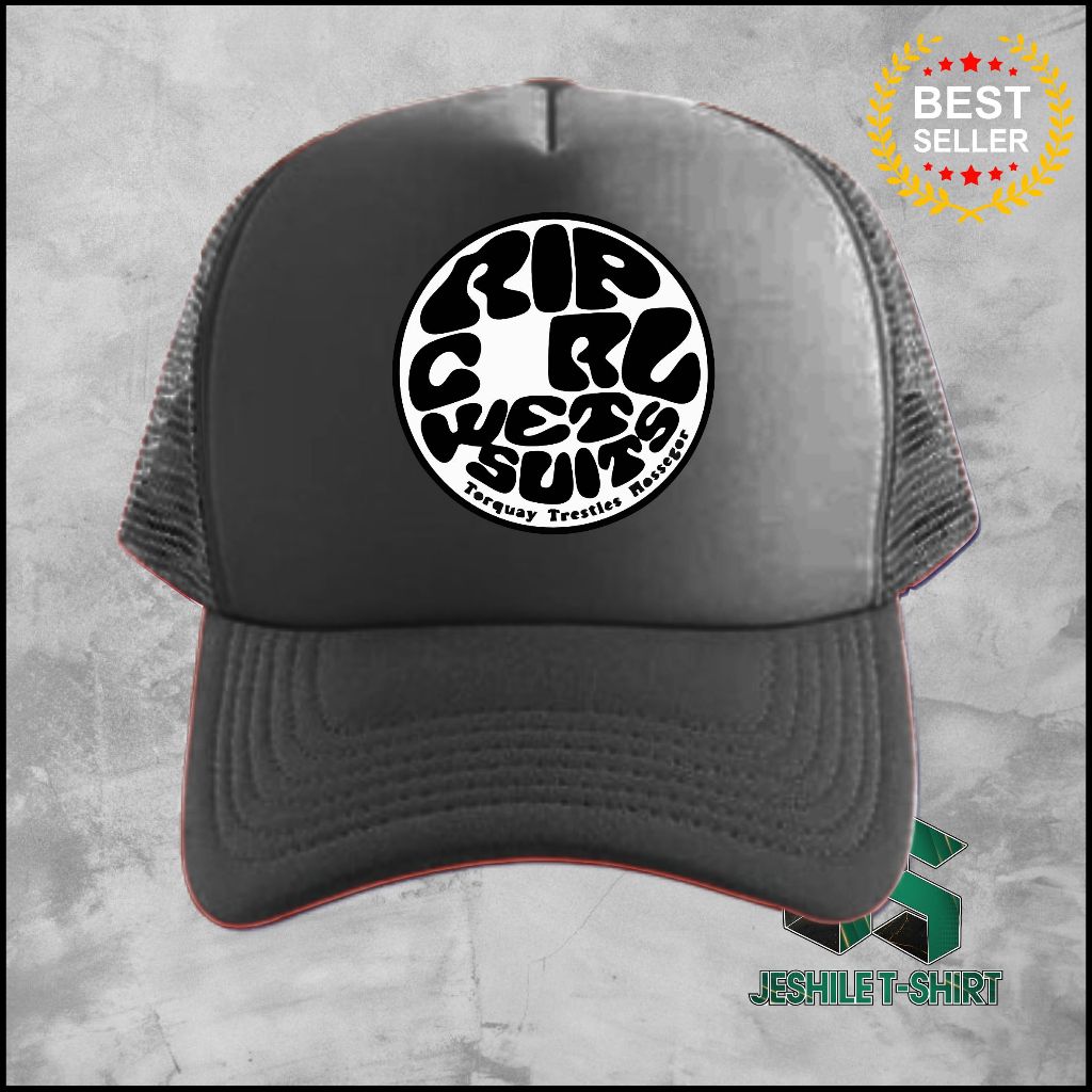 Topi Jaring Topi Trucker logo RIP CURL Dewasa Pria Wanita premium high quality best seller
